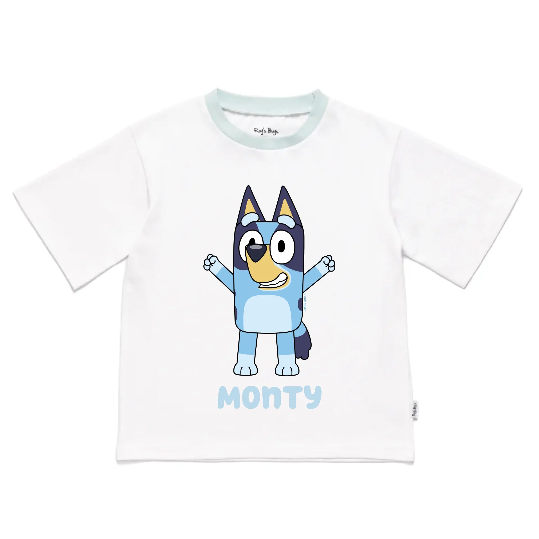 Roys_Boys_Pyjamas_Blank_Short_Sleeve_Tee_front