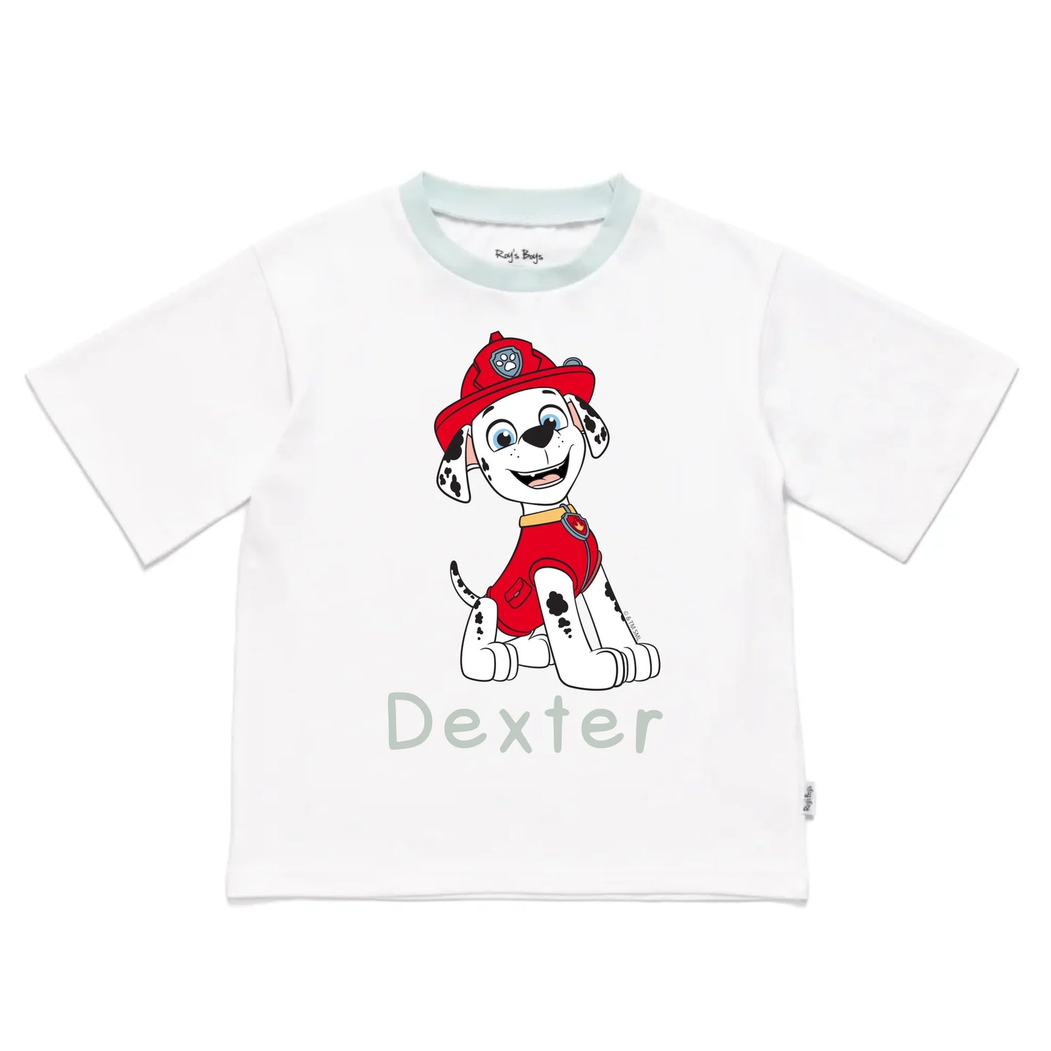 Roys_Boys_Pyjamas_Blank_Short_Sleeve_Tee_front