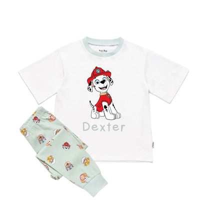 Blank_Short_Sleeve_Tee_and_Paw_Patrol_Bottoms