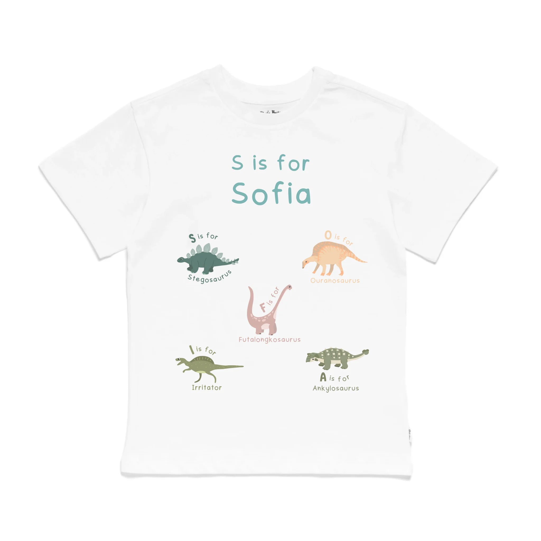 Personalised Dinosaur Alphabet Kids&