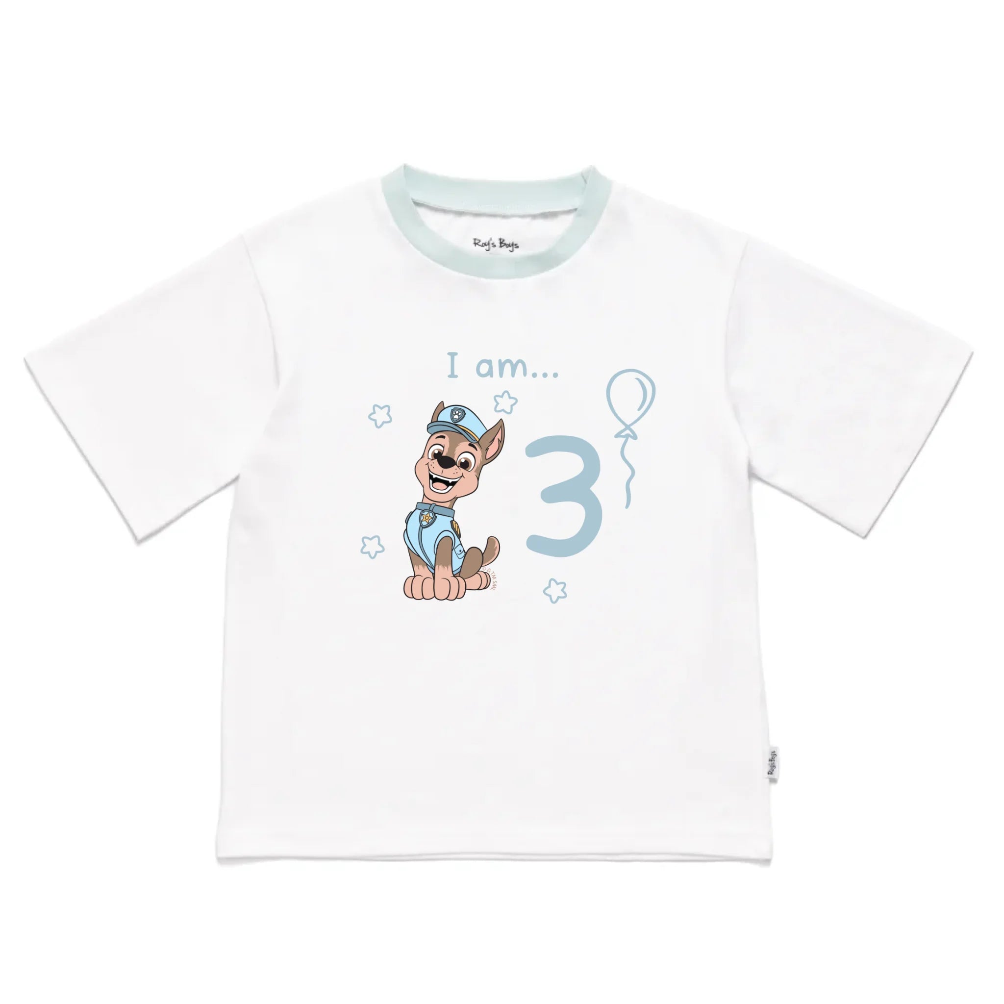 Roys_Boys_Pyjamas_Blank_Short_Sleeve_Tee_front