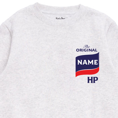Personalised HP Sauce Adult Sweatshirt