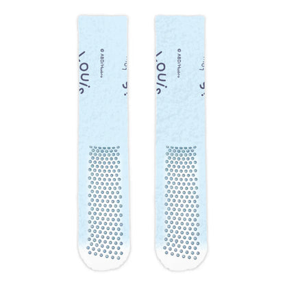 Personalised Mummy Pig Adult Cosy Socks