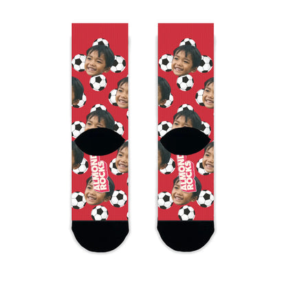 Football Personalised Face Kids&