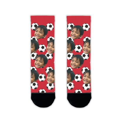 Football Personalised Face Kids&