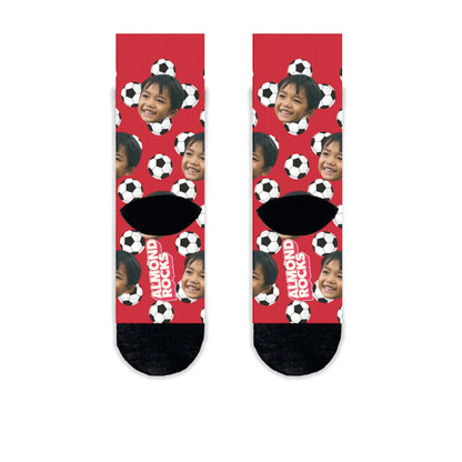 Football Personalised Face Kids&