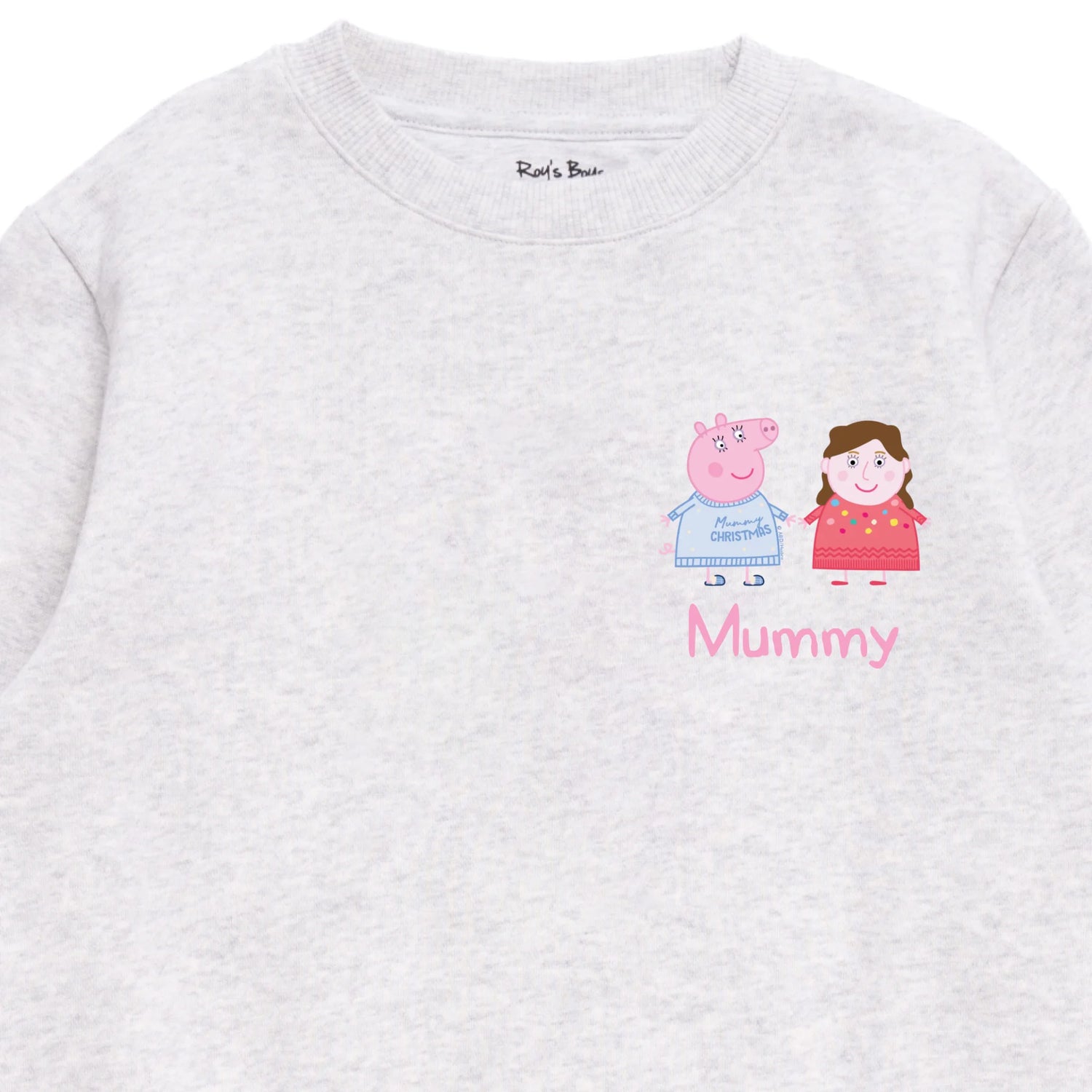 Personalised Person Christmas Peppa Pig Adult Sweatshirt