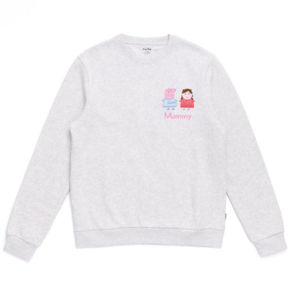 Personalised Person Christmas Peppa Pig Adult Sweatshirt