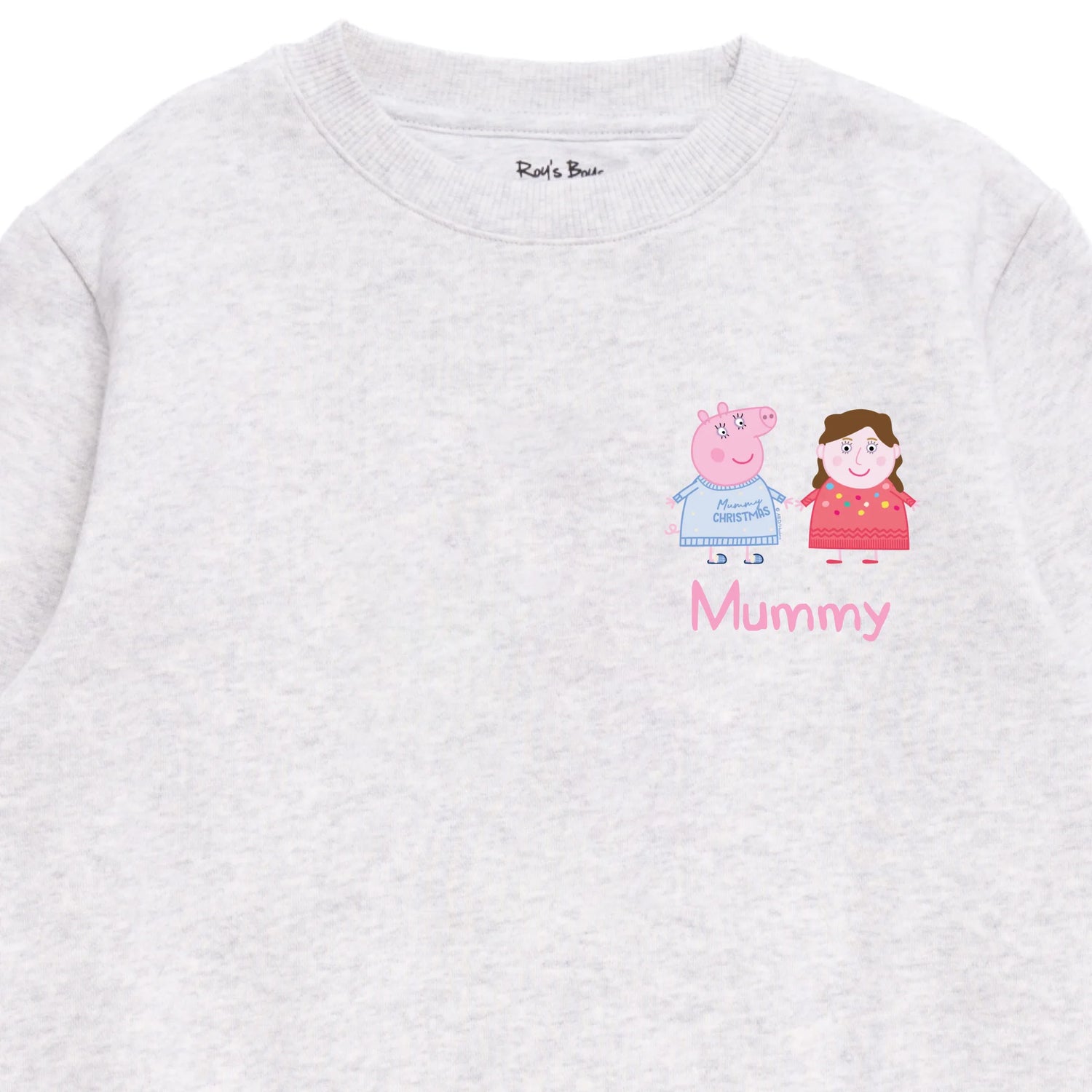 Personalised Person Christmas Peppa Pig Adult Sweatshirt