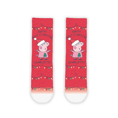 Personalised Peppa Pig Christmas Kids&