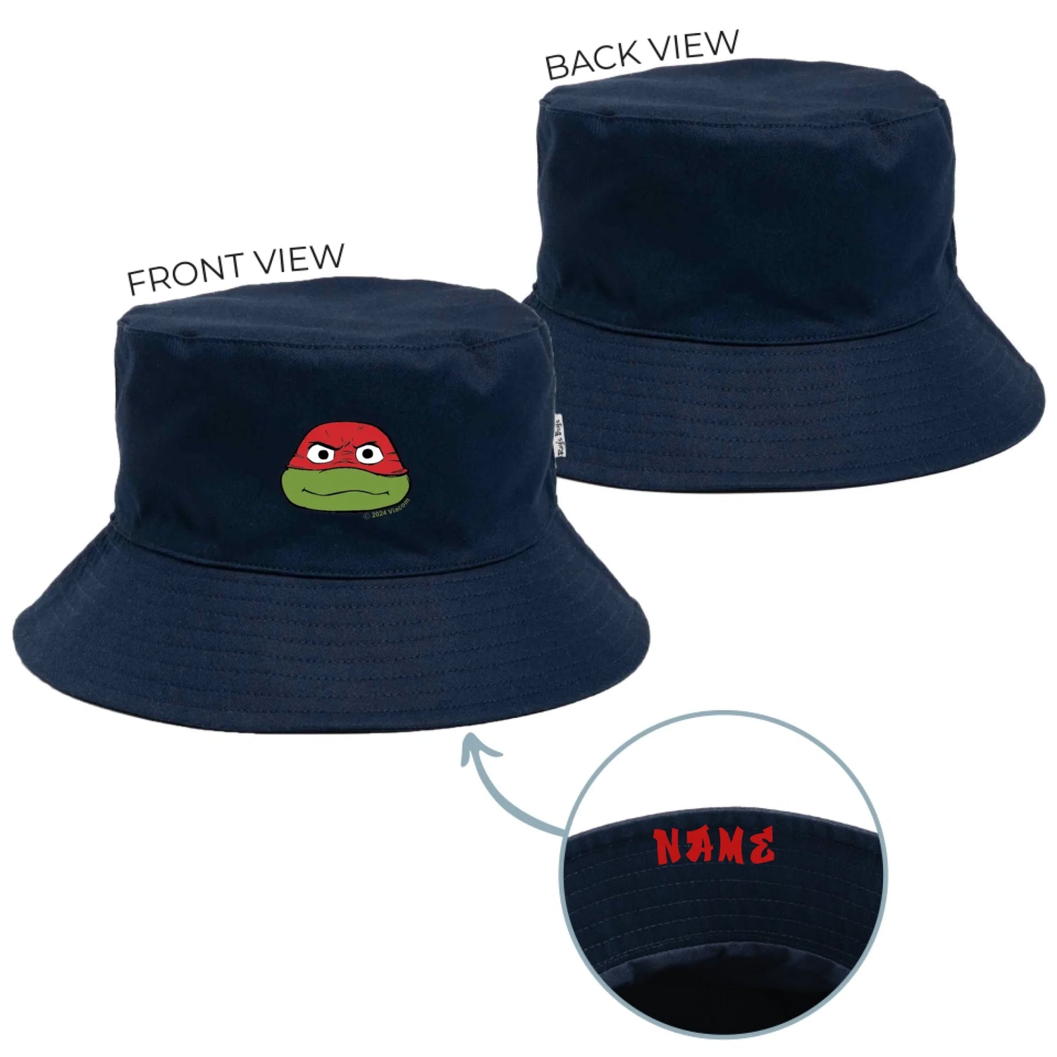 Personalised Teenage Mutant Ninja Turtles Adult Bucket Hat