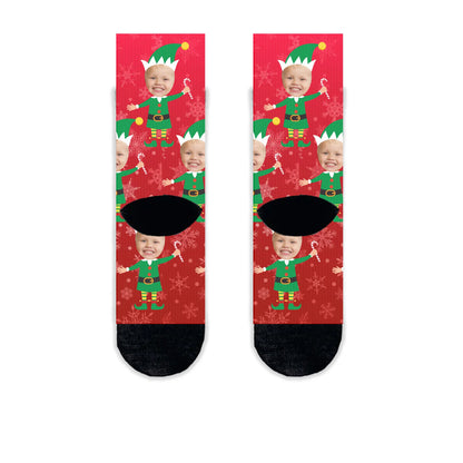 Elf Personalised Face Kids&