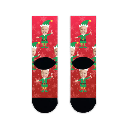 Elf Personalised Face Kids&