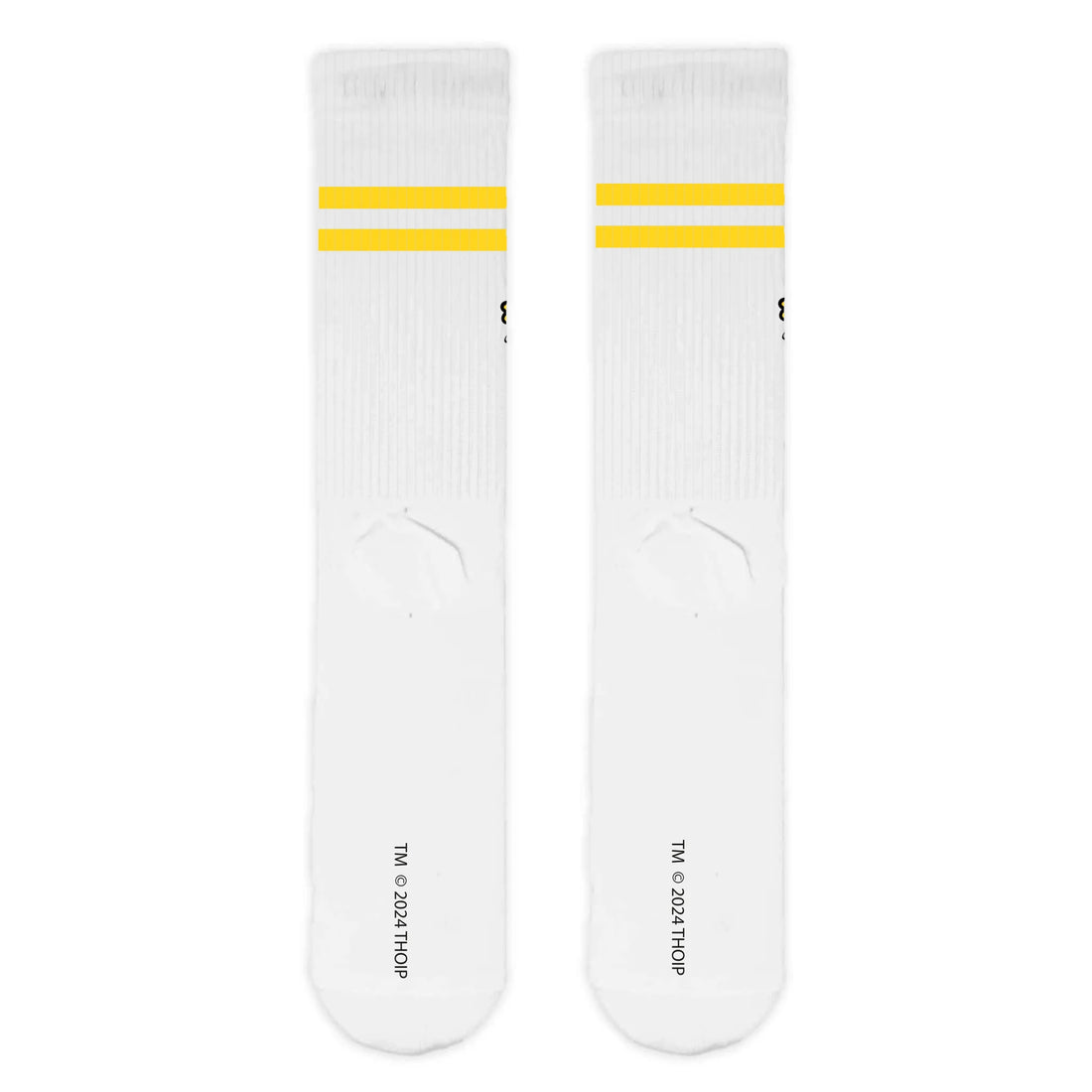 Personalised Mr. Men Football Slogan Adult Sports Socks