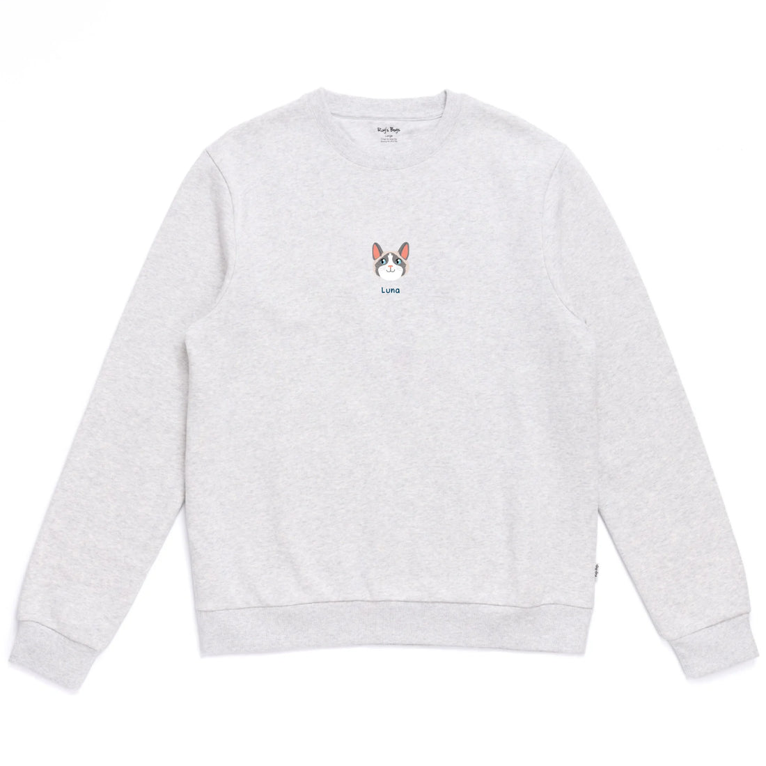 Personalised Build Your Own Cat Adult Sweatshirt