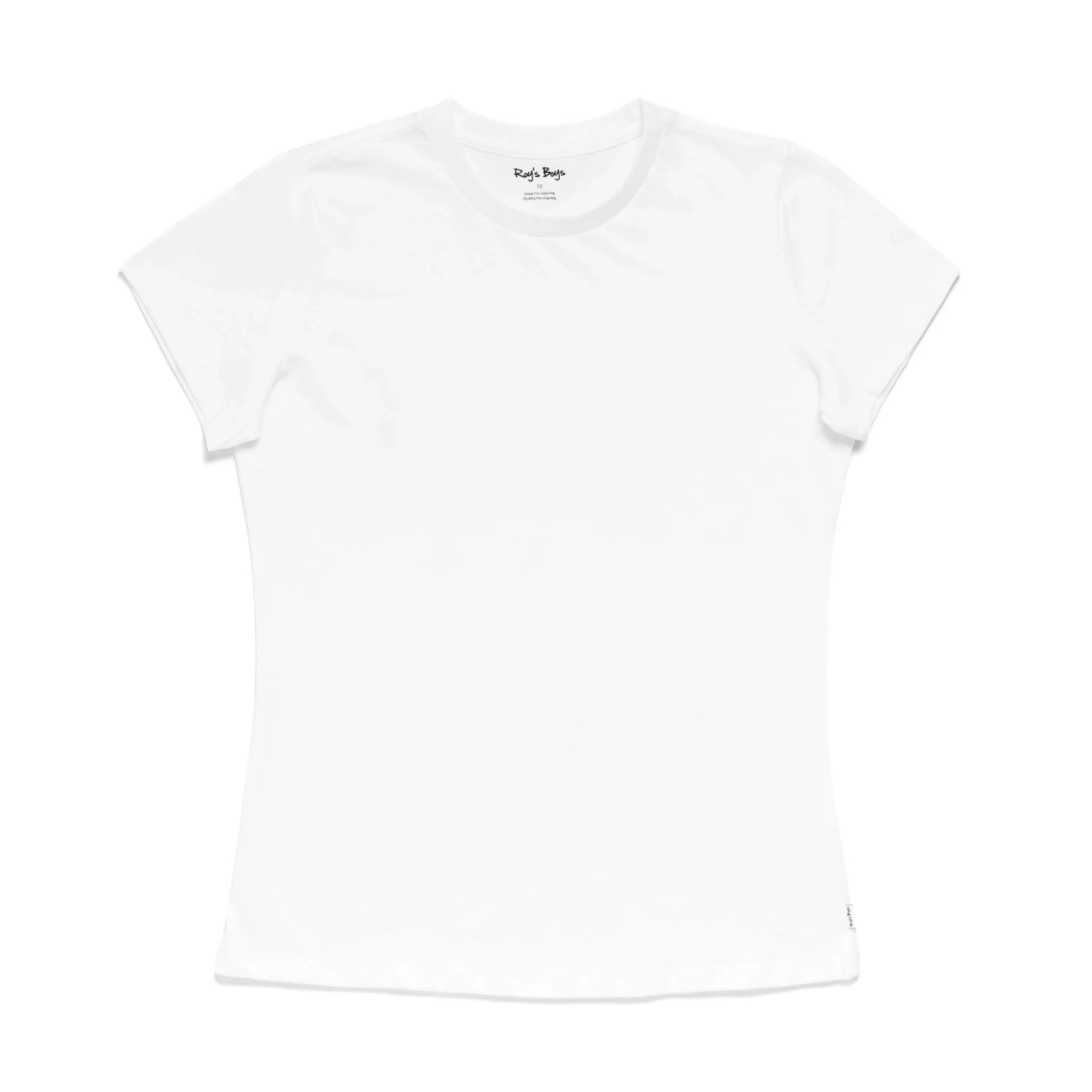 Roys Boys White T-Shirt Imagery_0004_Womens Front