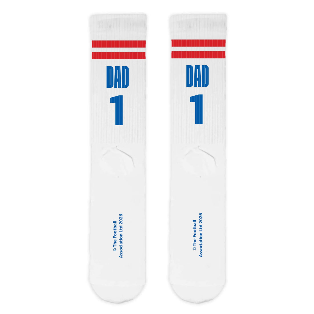 Personalised England Adult Sport Socks