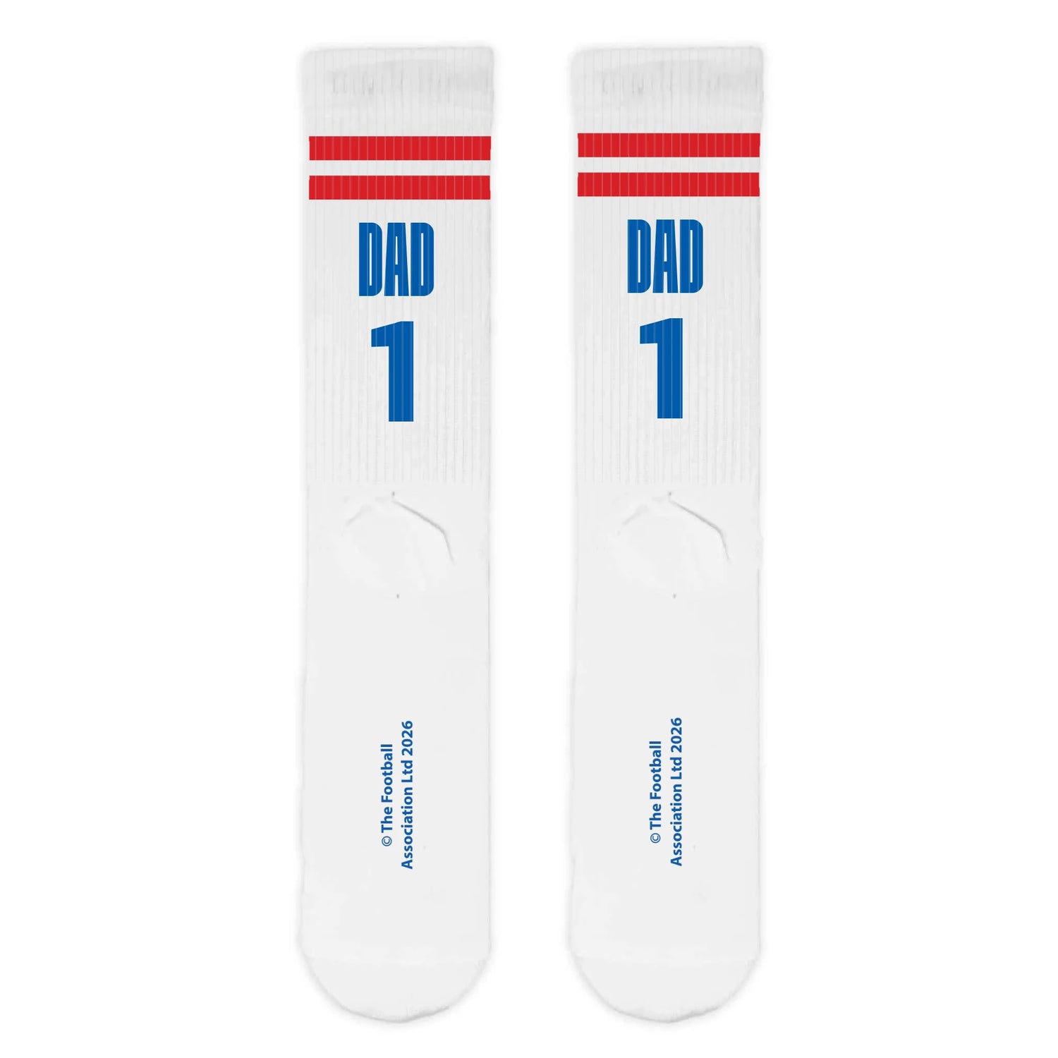 Personalised England Adult Sport Socks