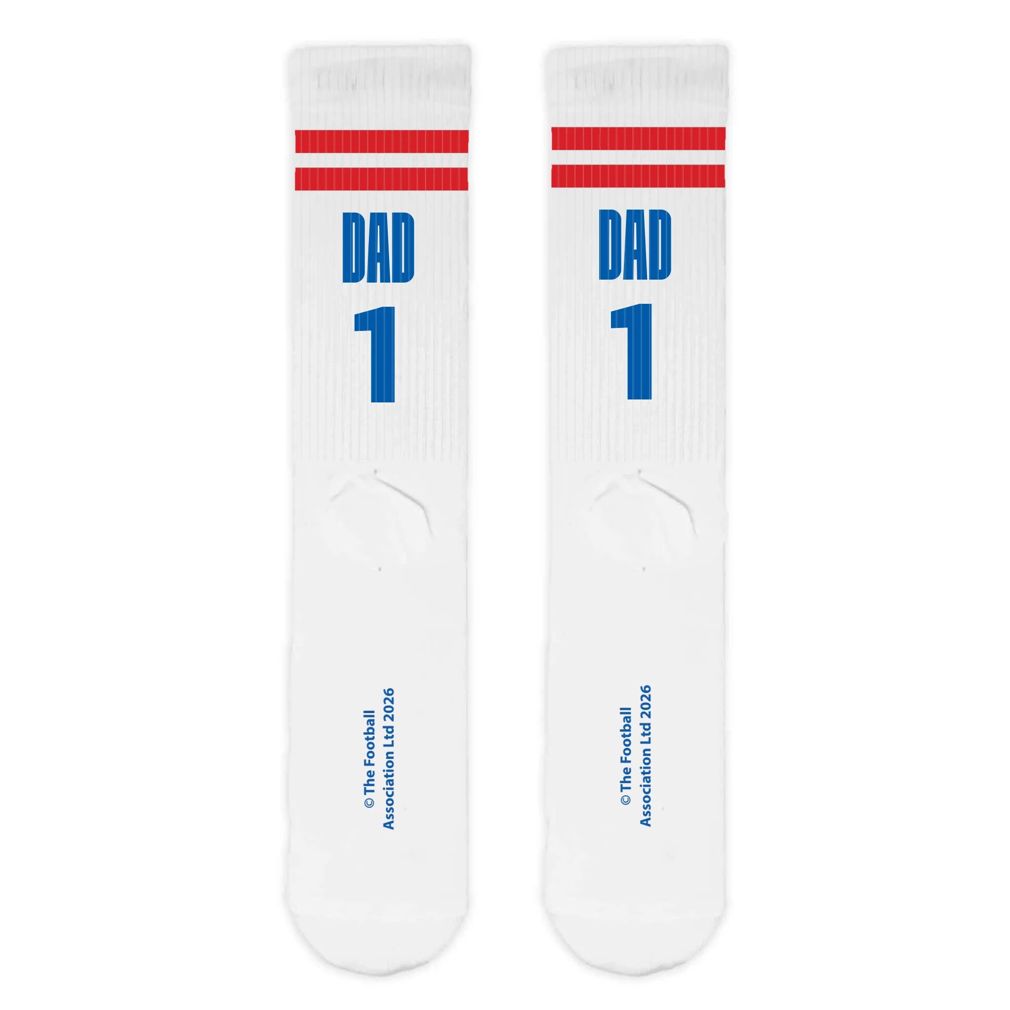 Personalised England Adult Sport Socks