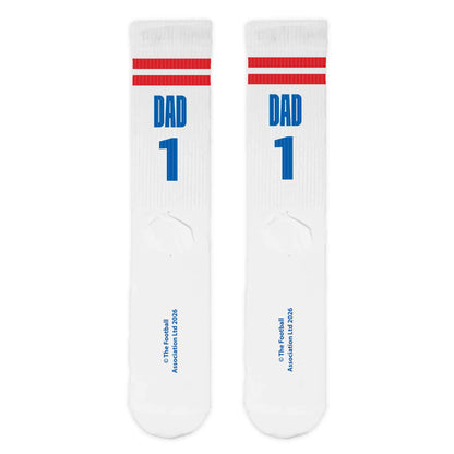 Personalised England Adult Sport Socks