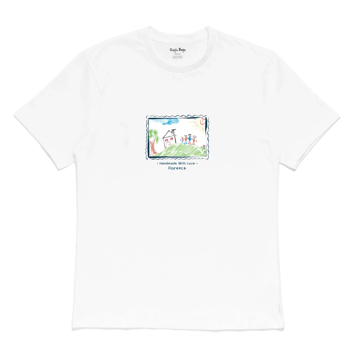 Roys Boys White T-Shirt Imagery_0000_Mens Front