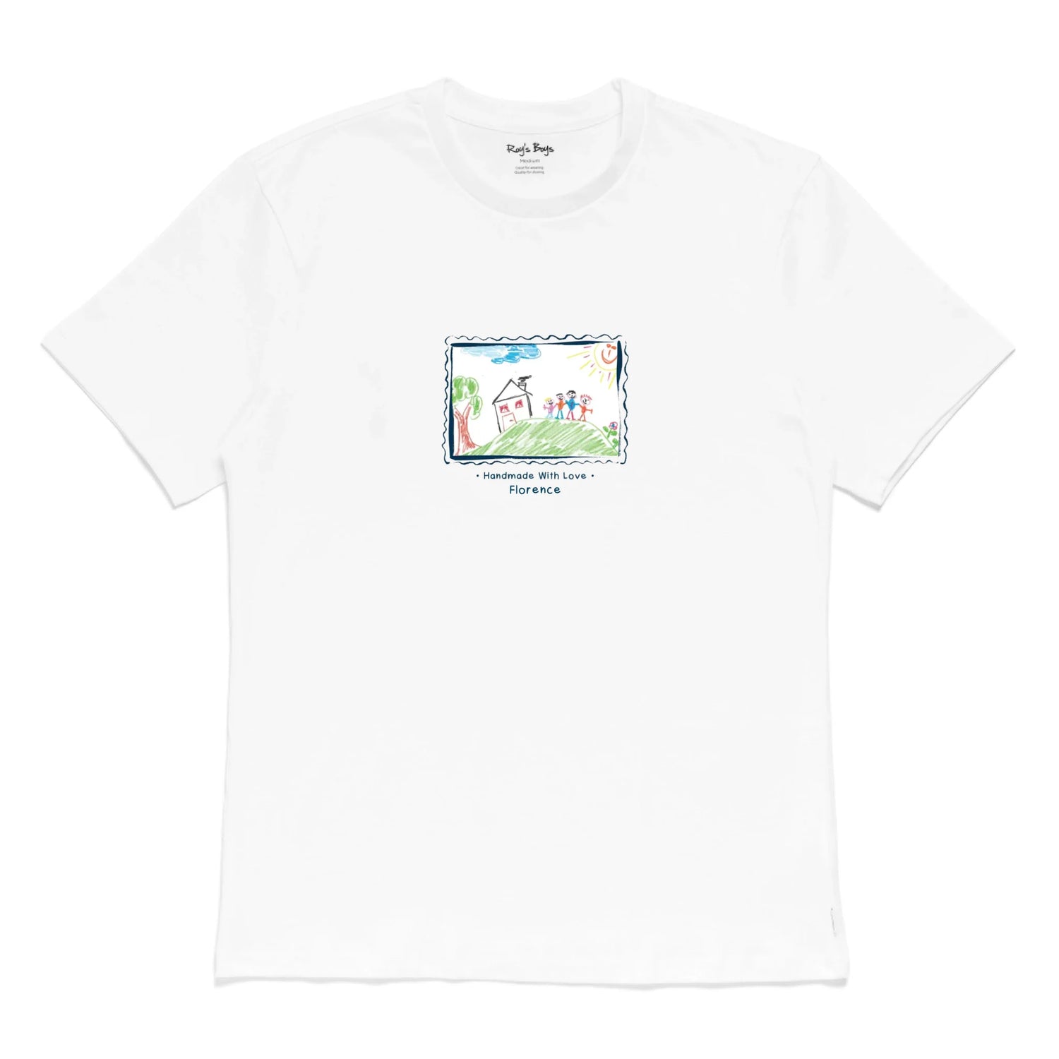 Roys Boys White T-Shirt Imagery_0000_Mens Front
