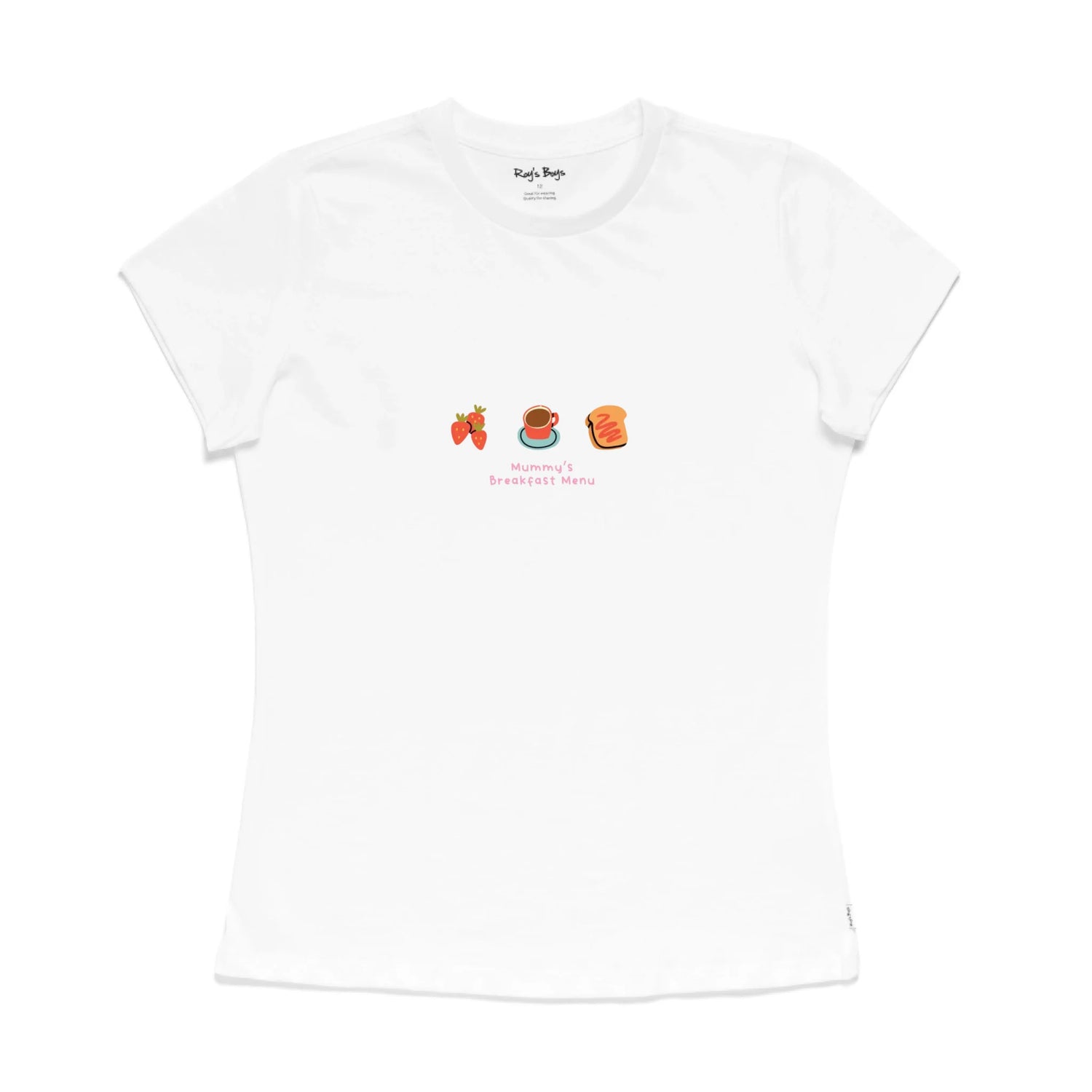 Roys Boys White T-Shirt Imagery_0004_Womens Front