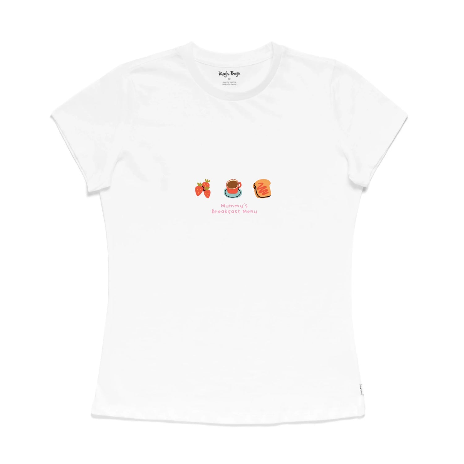 Roys Boys White T-Shirt Imagery_0004_Womens Front