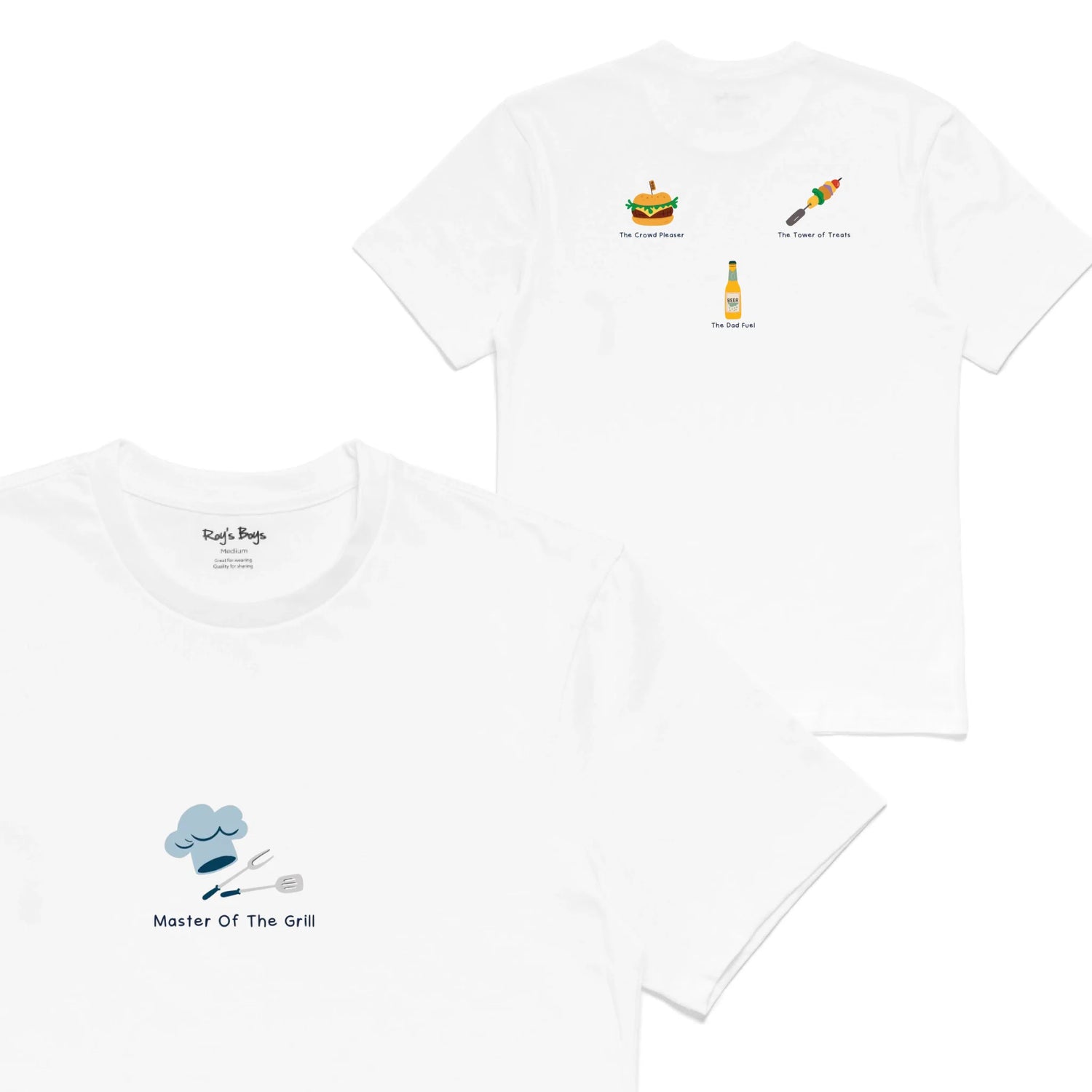 Roys Boys White T-Shirt Imagery_0001_Mens Back both-01