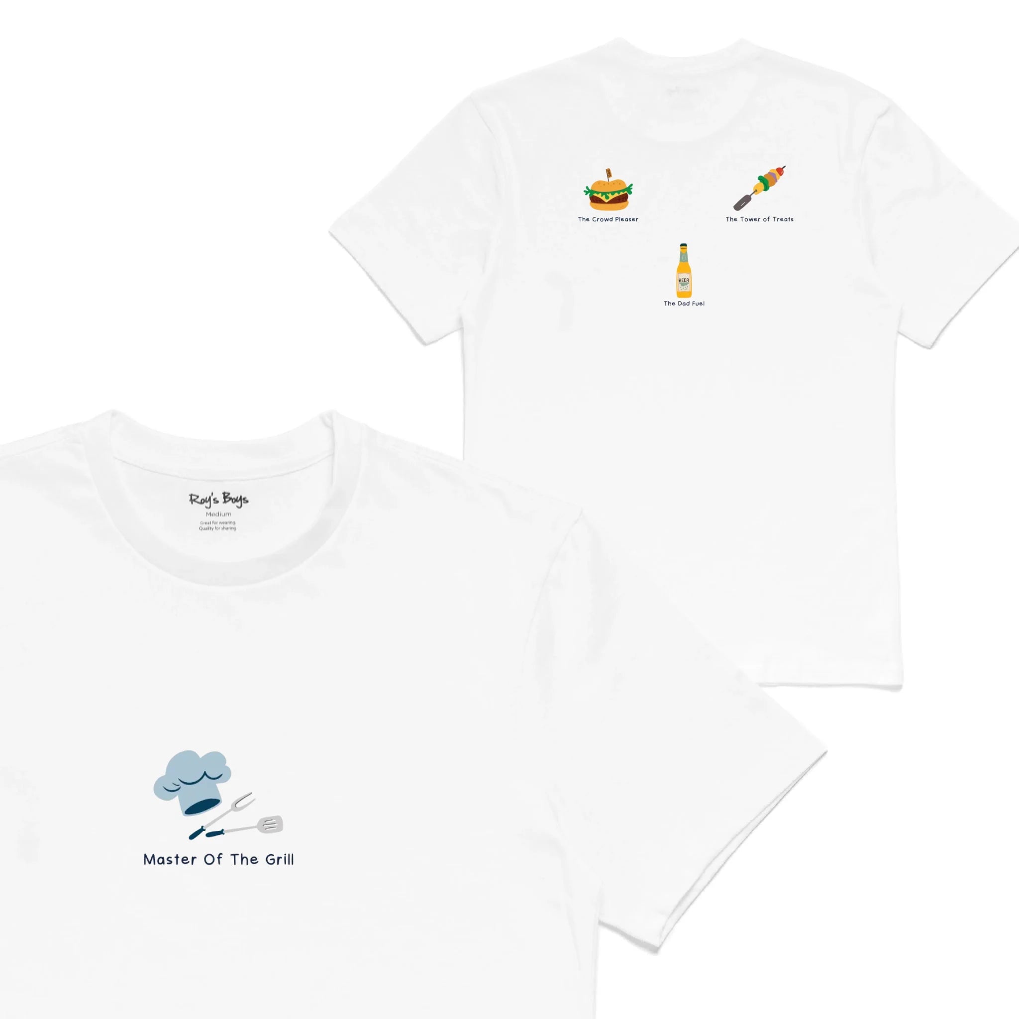 Roys Boys White T-Shirt Imagery_0001_Mens Back both-01