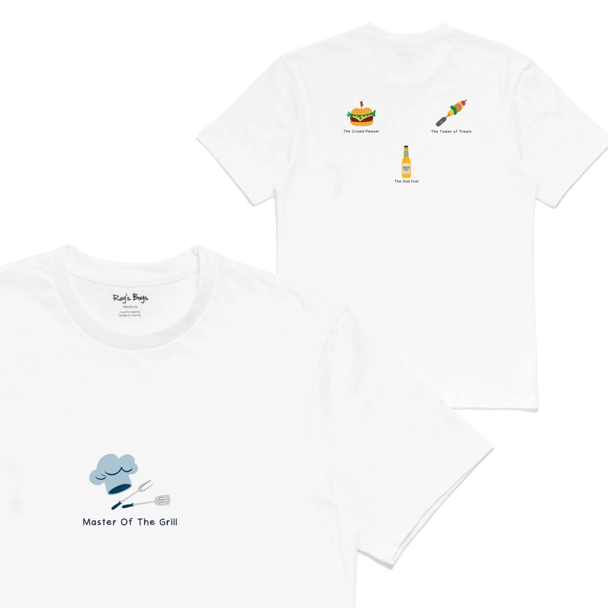 Roys Boys White T-Shirt Imagery_0001_Mens Back both-01