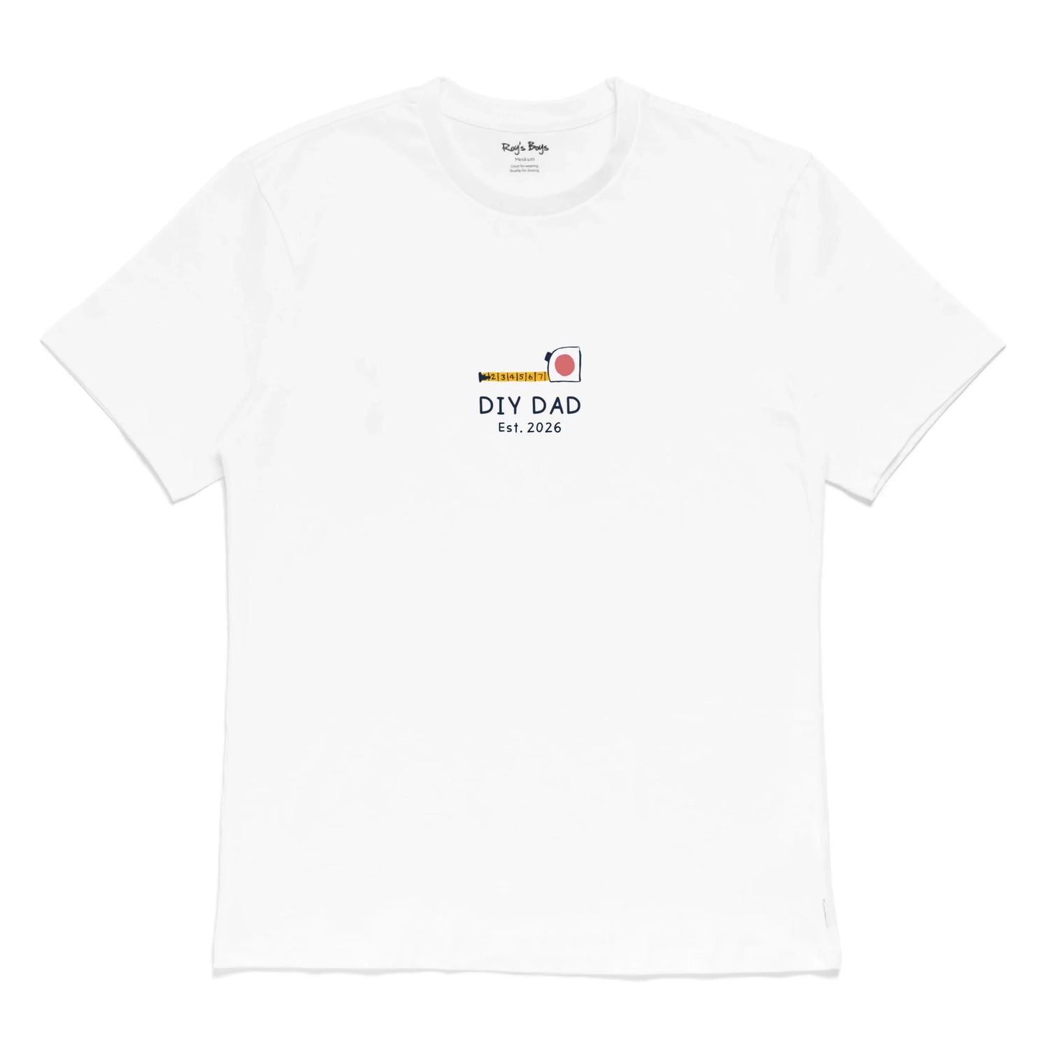 Roys Boys White T-Shirt Imagery_0000_Mens Front