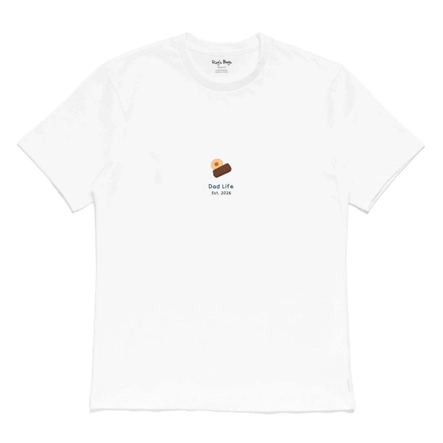 Roys Boys White T-Shirt Imagery_0000_Mens Front