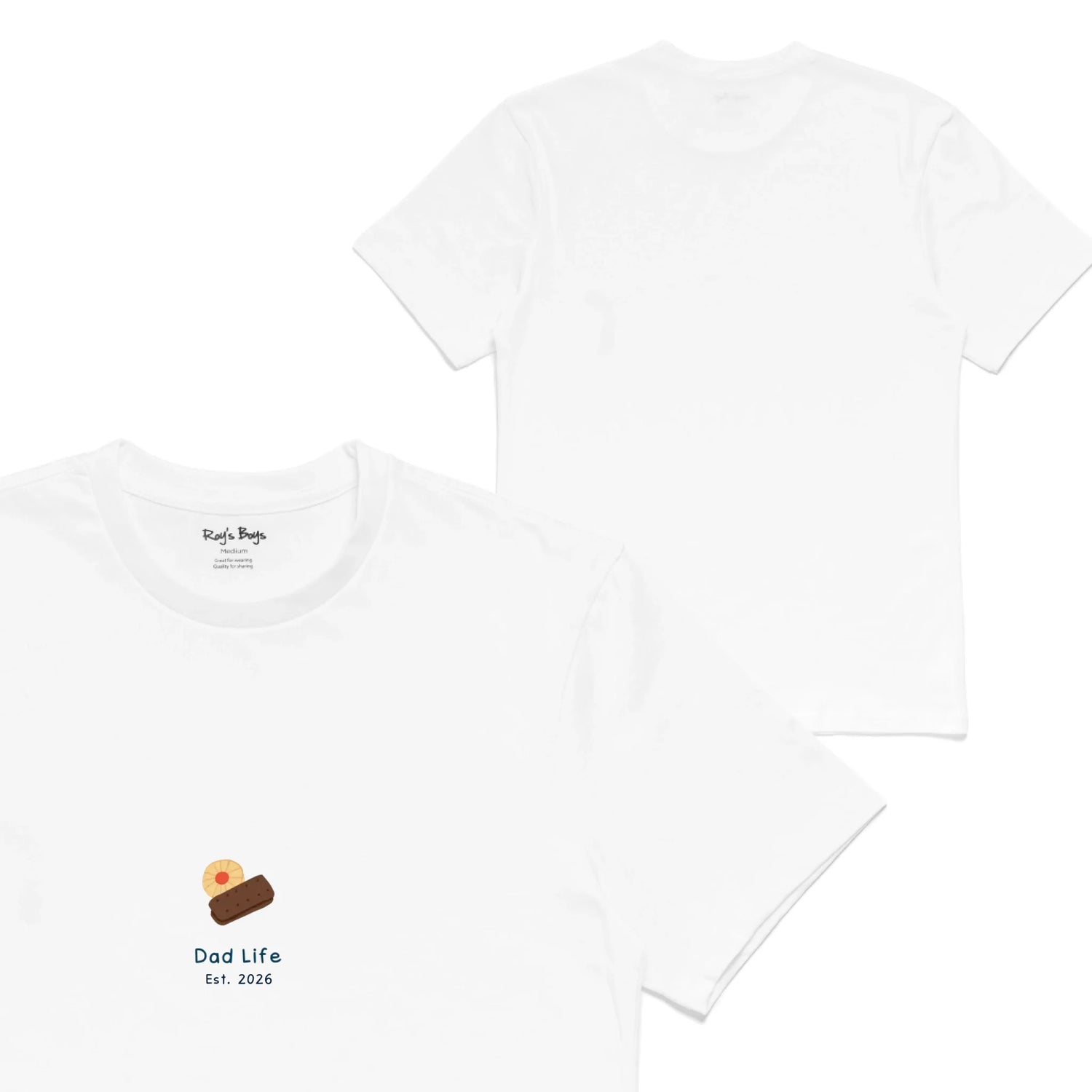 Roys Boys White T-Shirt Imagery_0001_Mens Back both-01