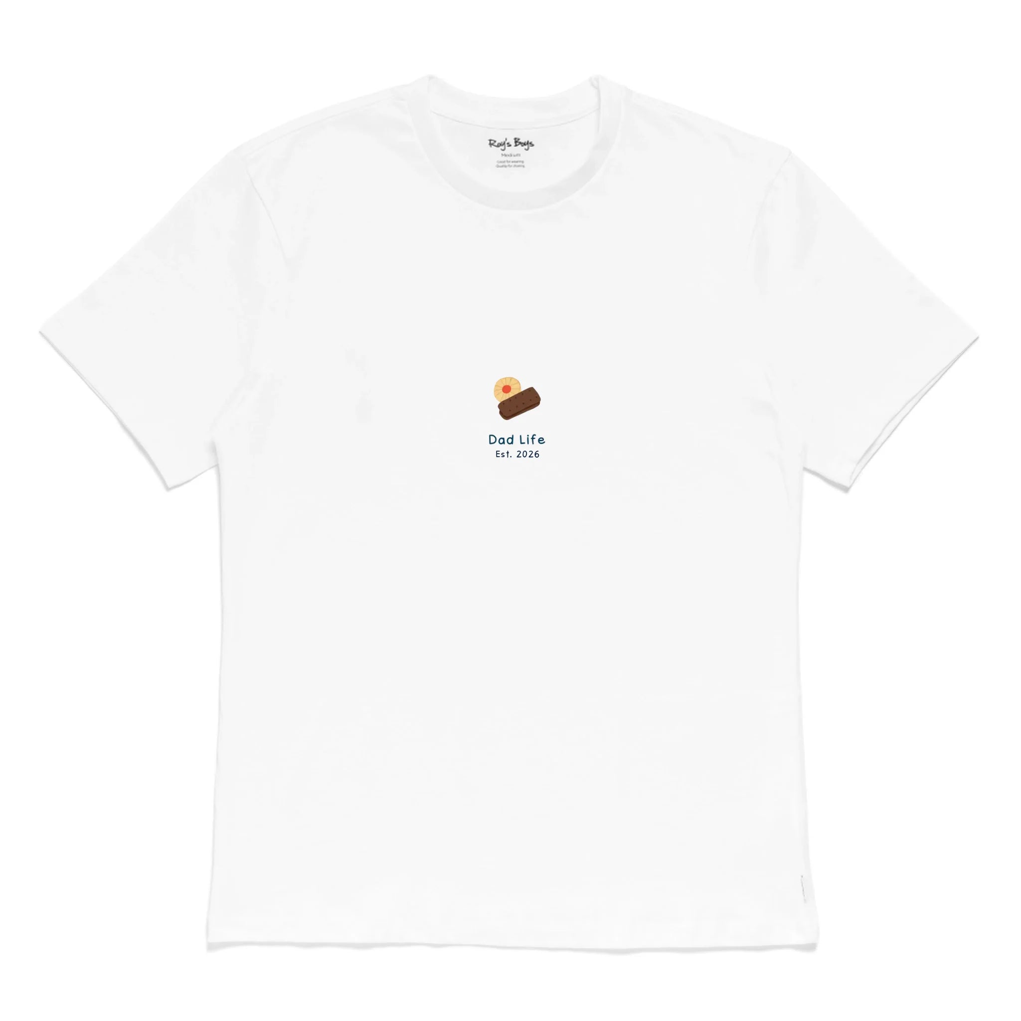 Roys Boys White T-Shirt Imagery_0000_Mens Front