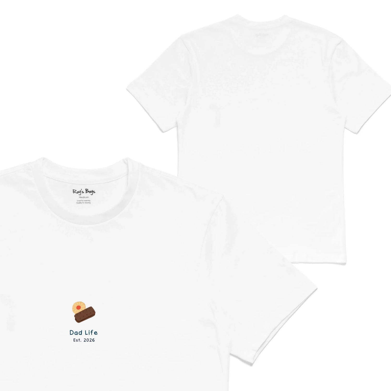Roys Boys White T-Shirt Imagery_0001_Mens Back both-01