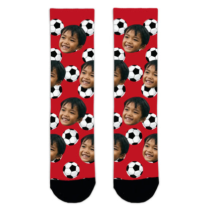 Football Personalised Face Kids&