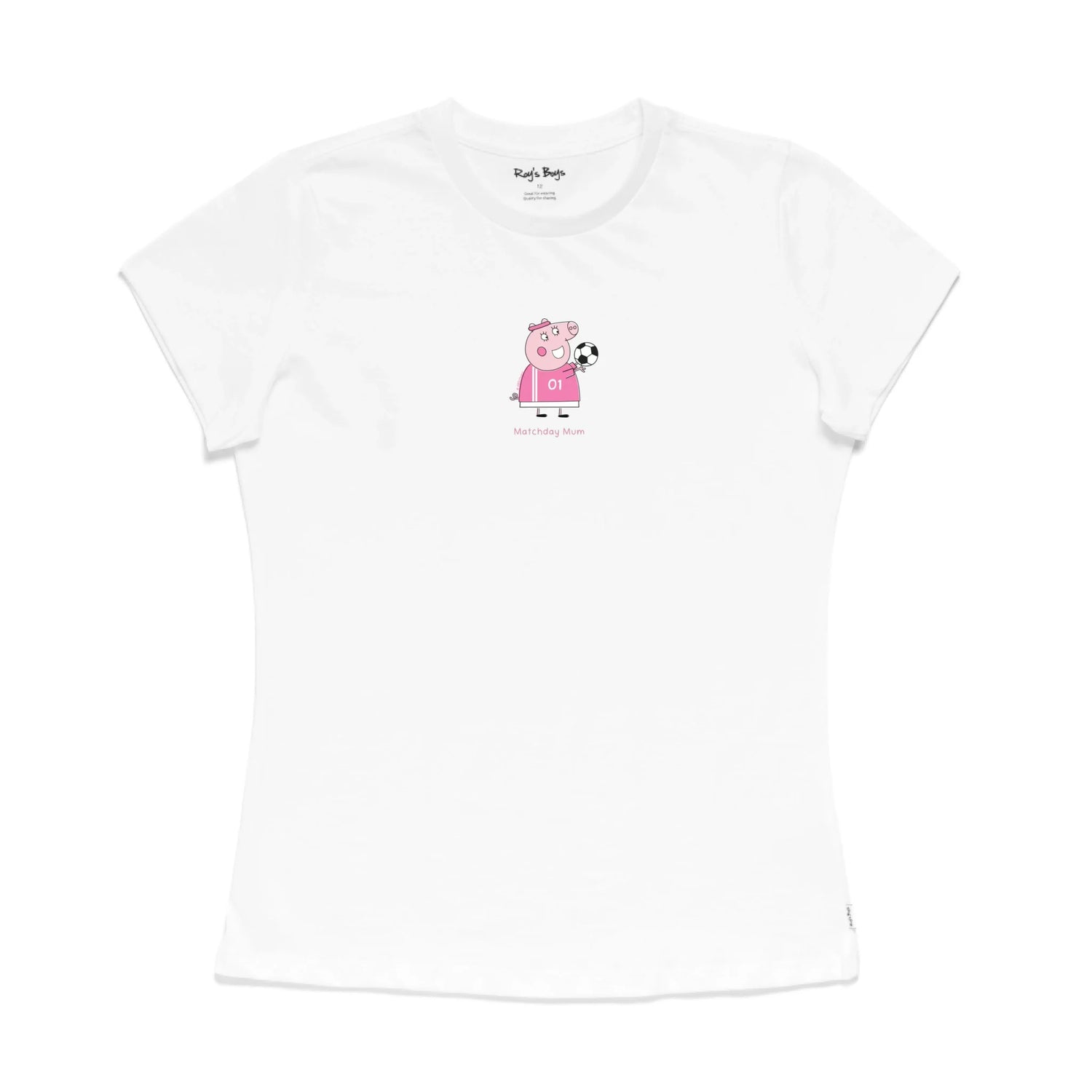Roys Boys White T-Shirt Imagery_0004_Womens Front