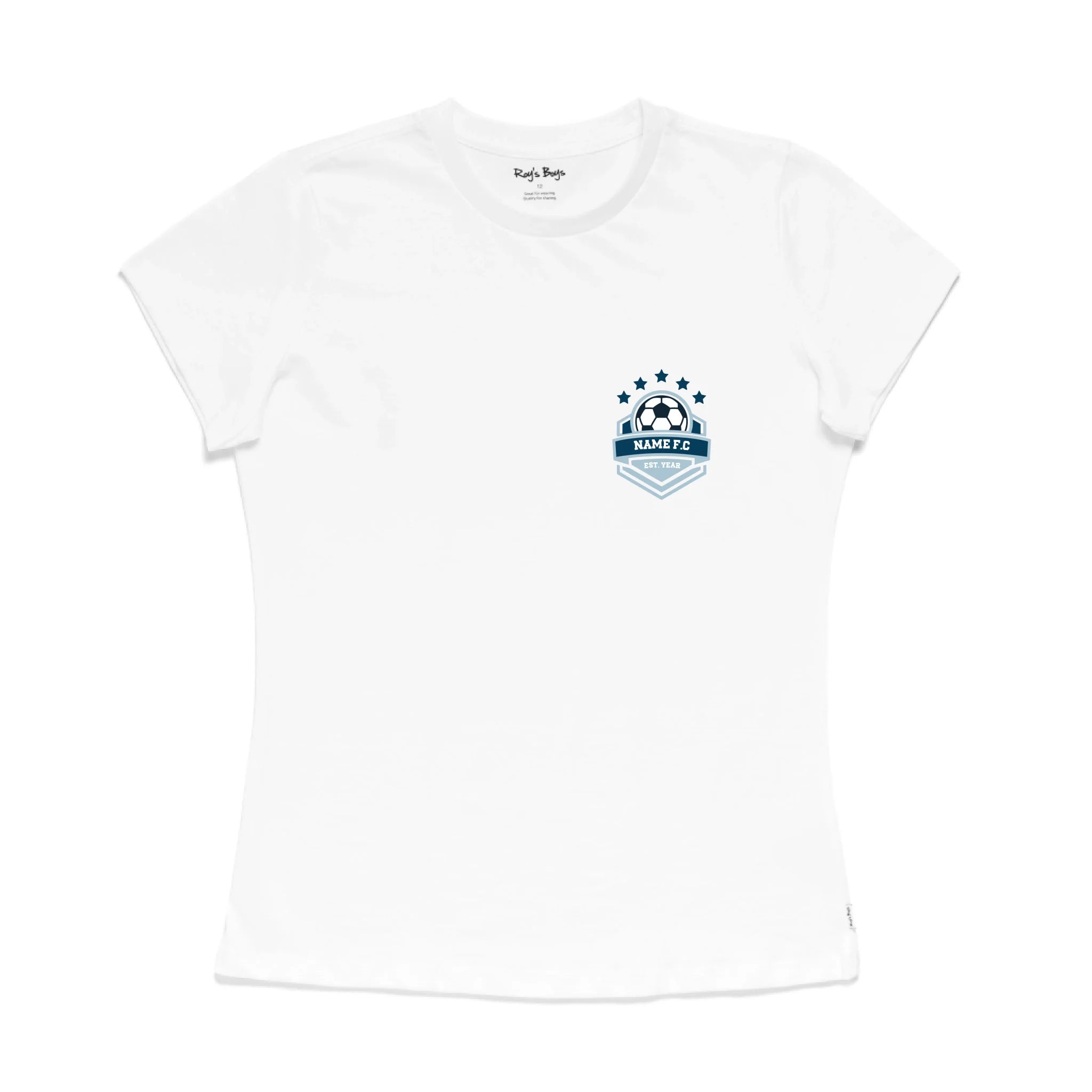 Roys Boys White T-Shirt Imagery_0004_Womens Front