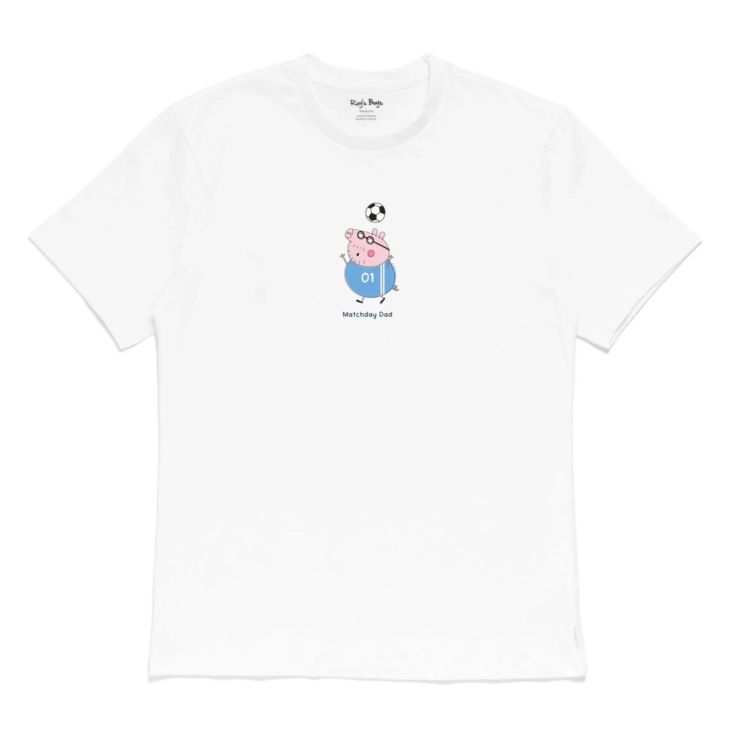 Roys Boys White T-Shirt Imagery_0000_Mens Front