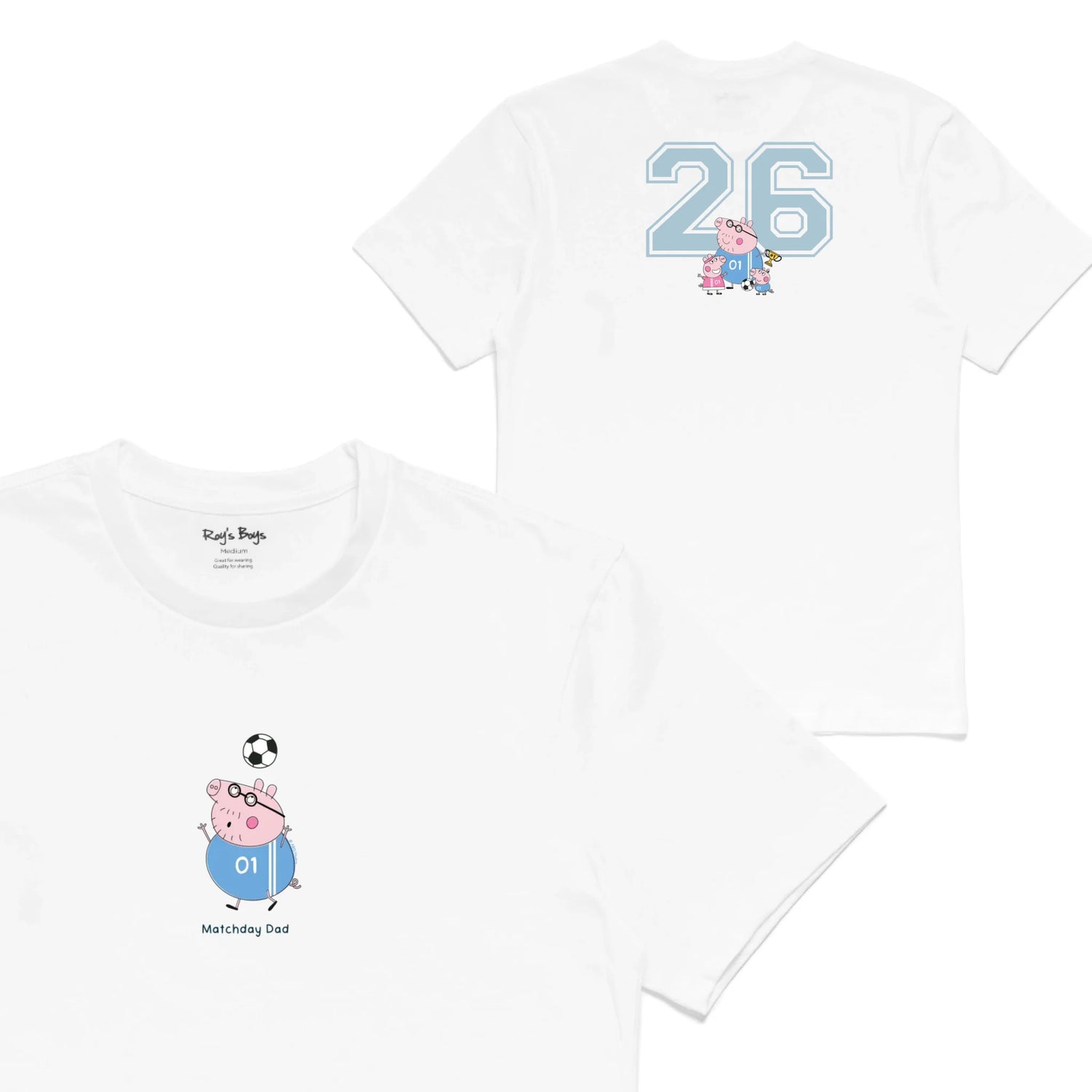 Roys Boys White T-Shirt Imagery_0001_Mens Back both-01