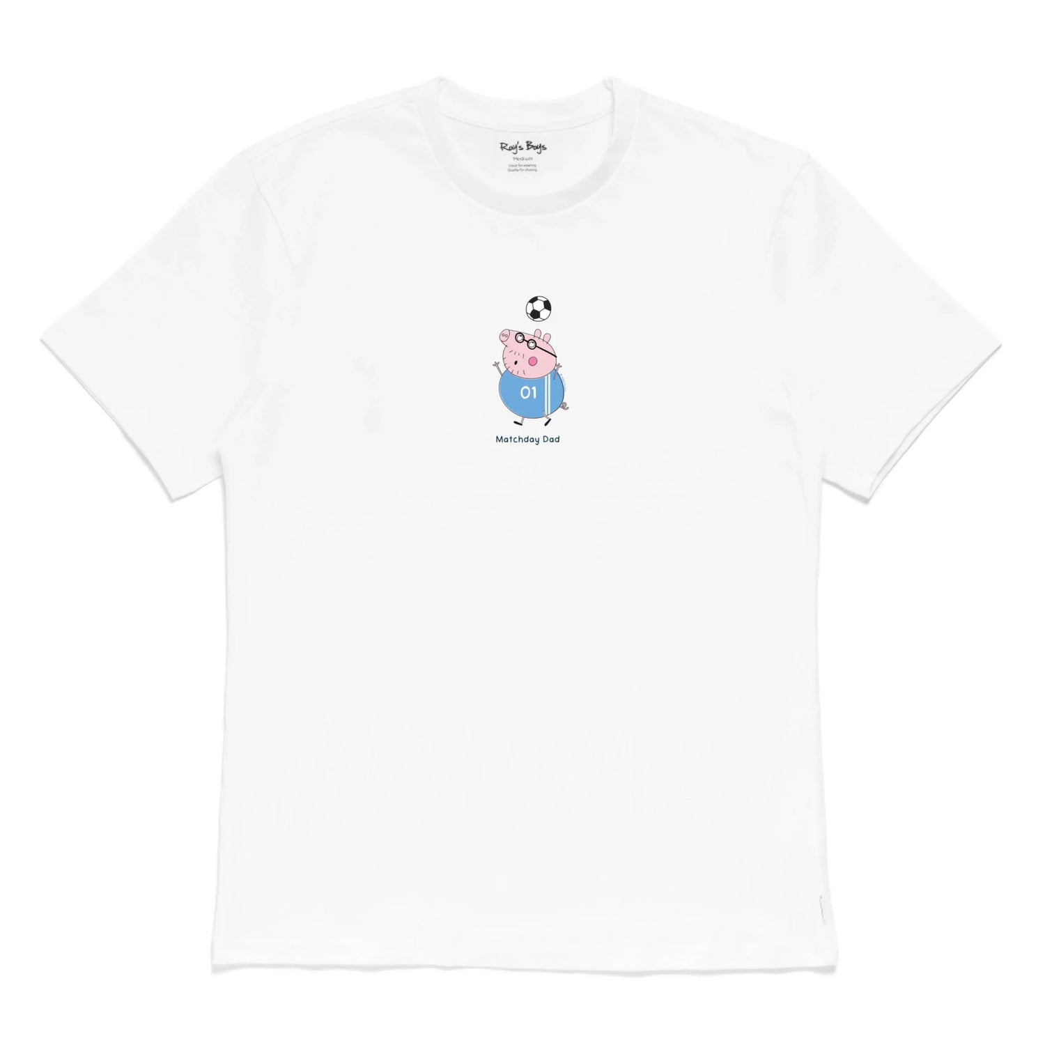 Roys Boys White T-Shirt Imagery_0000_Mens Front