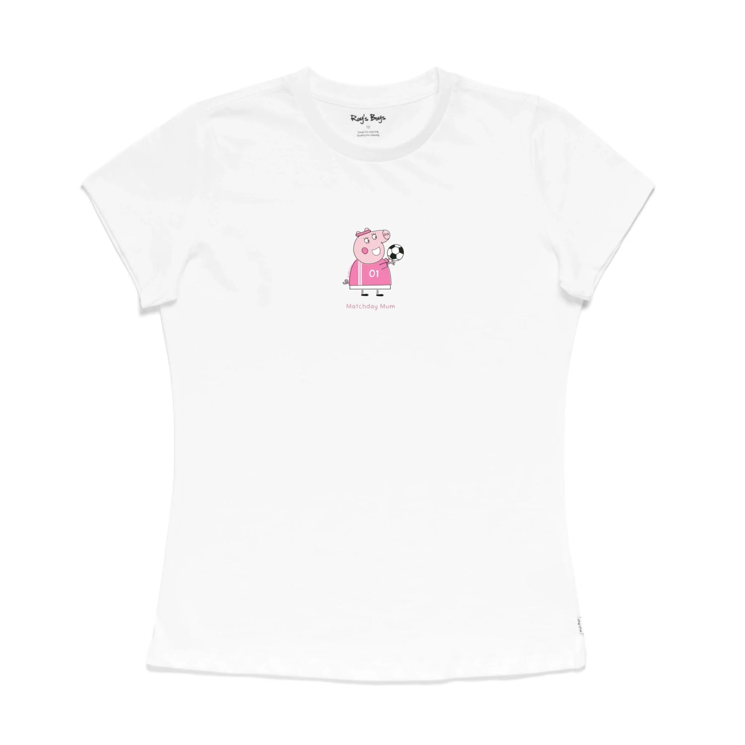 Roys Boys White T-Shirt Imagery_0004_Womens Front