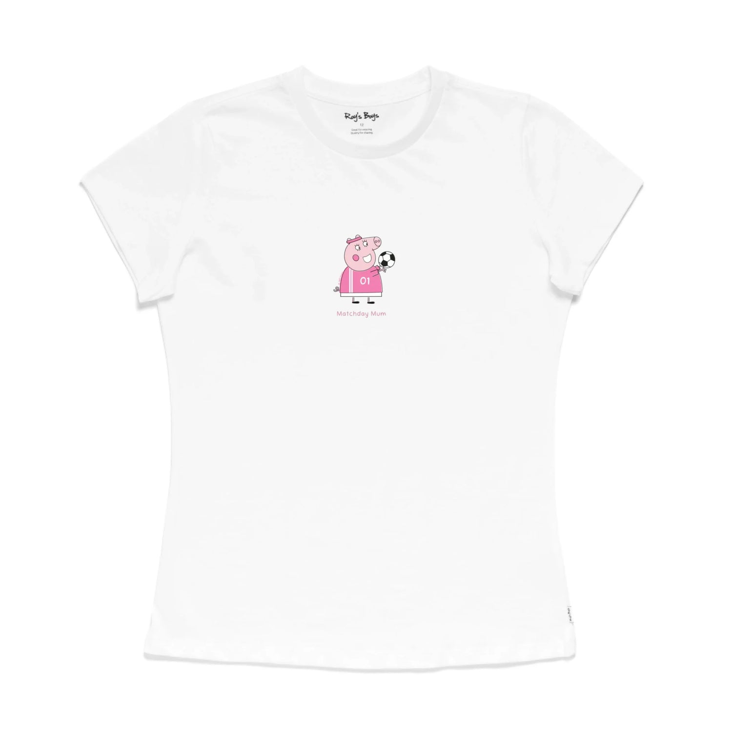 Roys Boys White T-Shirt Imagery_0004_Womens Front