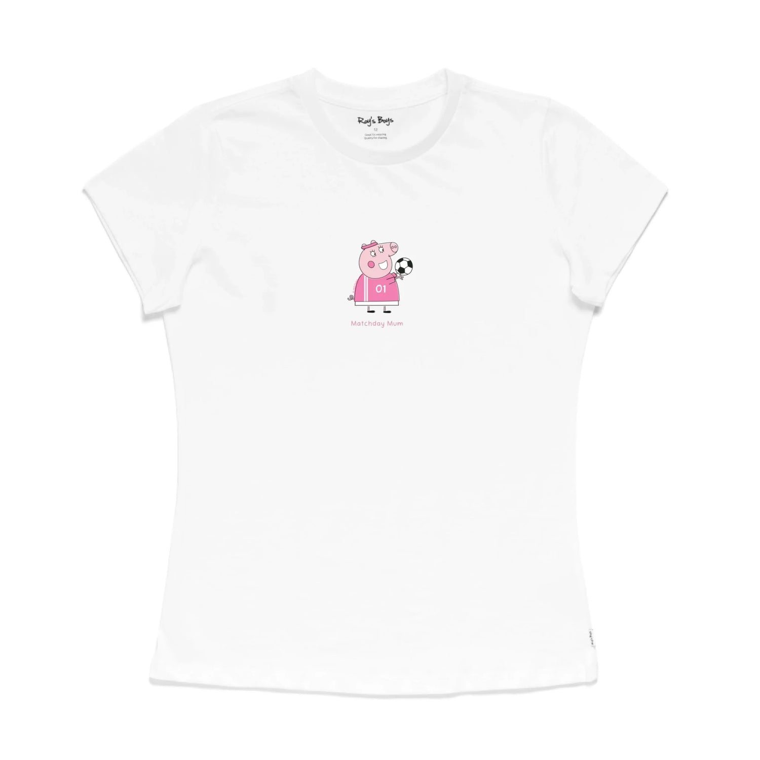 Roys Boys White T-Shirt Imagery_0004_Womens Front