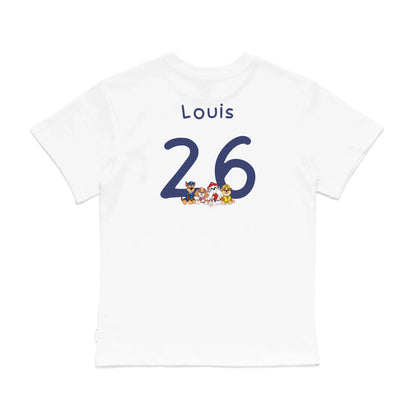 Personalised Paw Patrol Football Badge Kids&