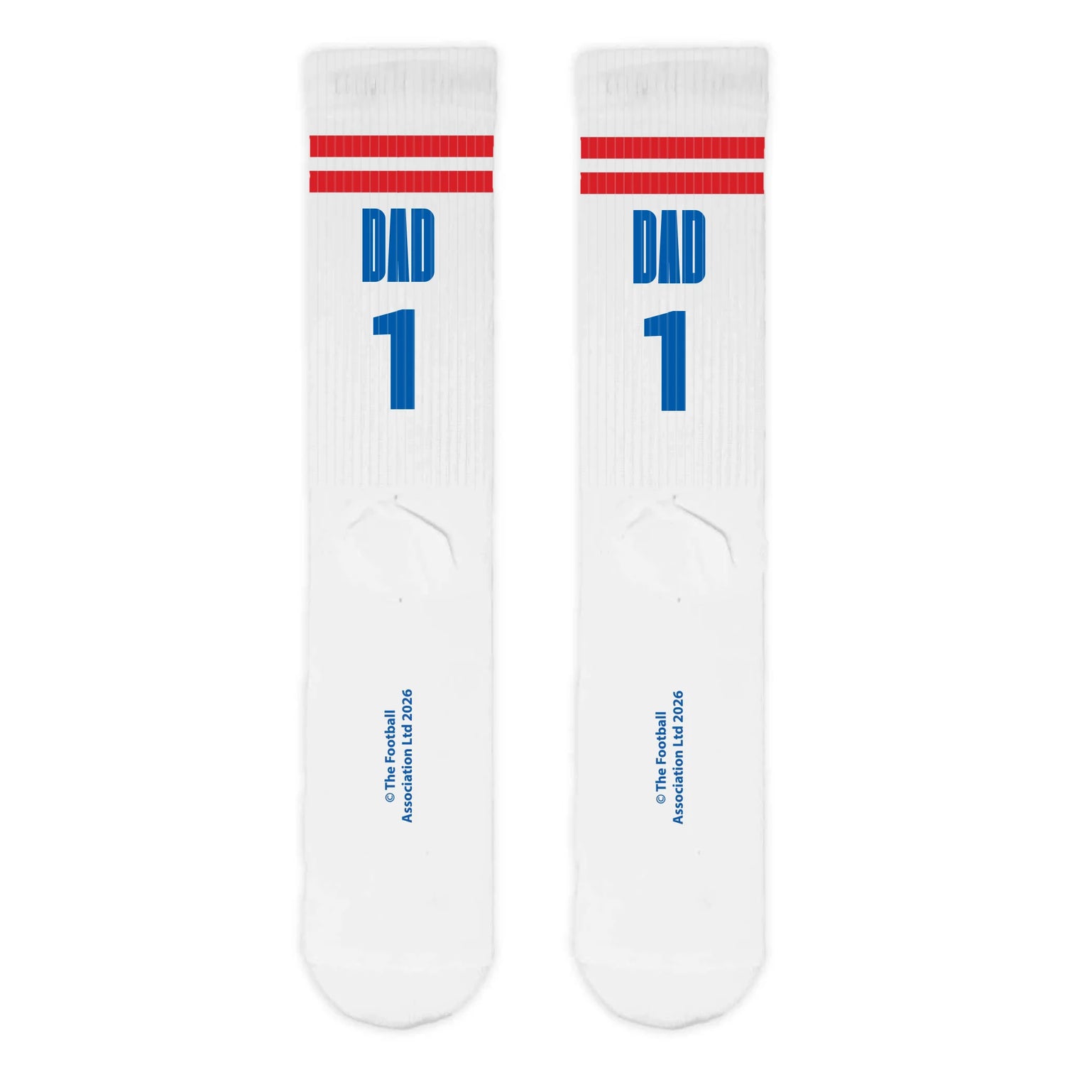Personalised England Adult Sport Socks