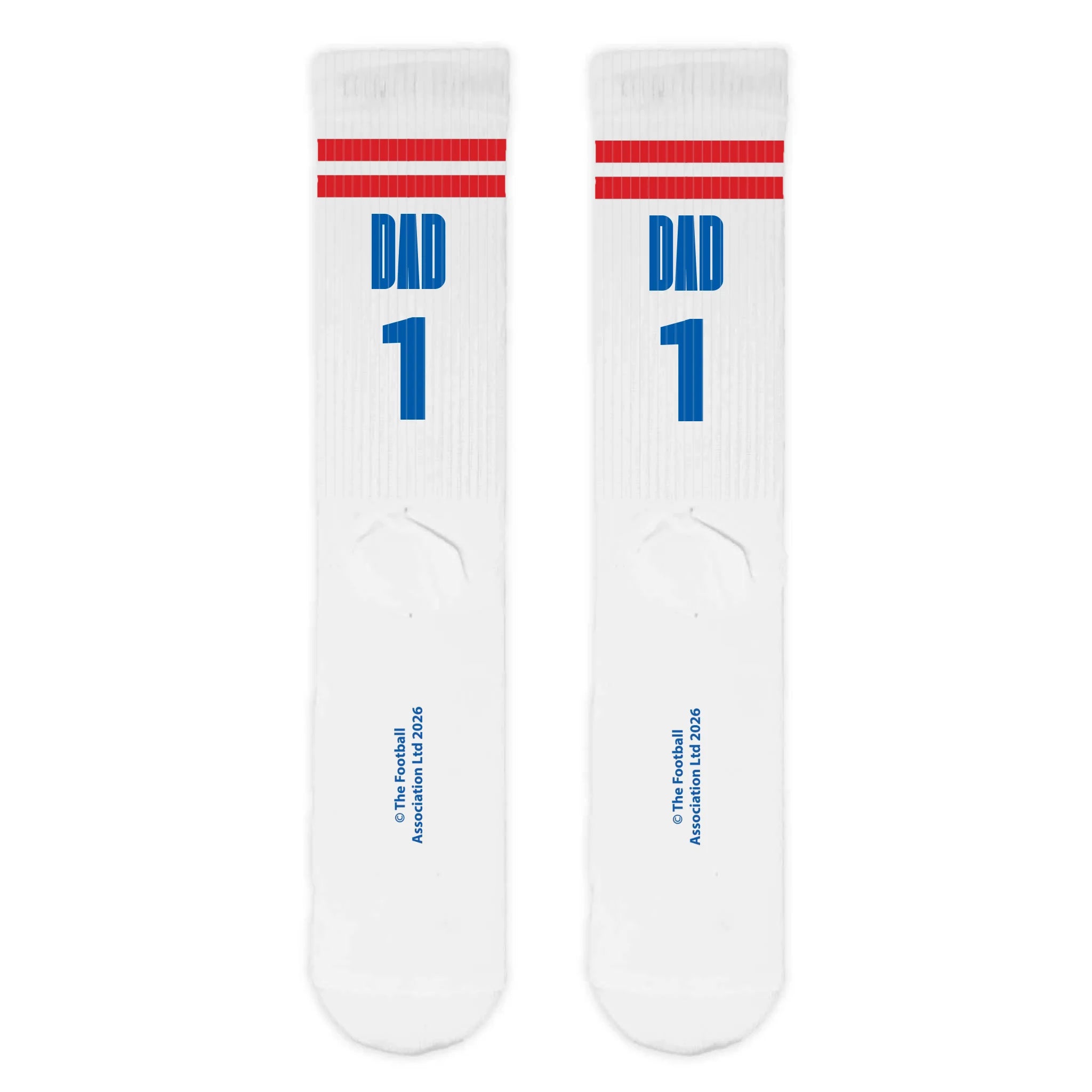 Personalised England Adult Sport Socks