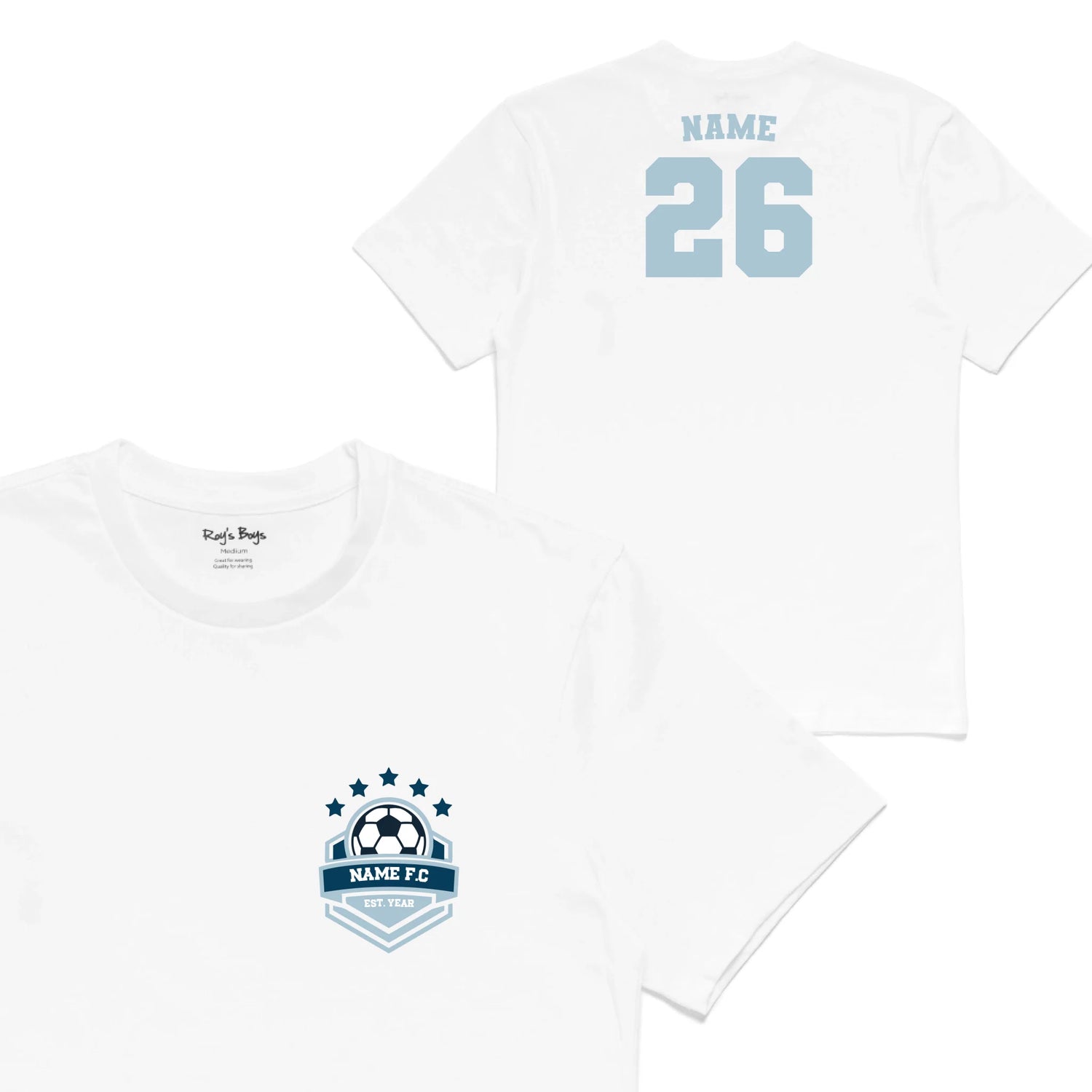 Roys Boys White T-Shirt Imagery_0001_Mens Back both-01