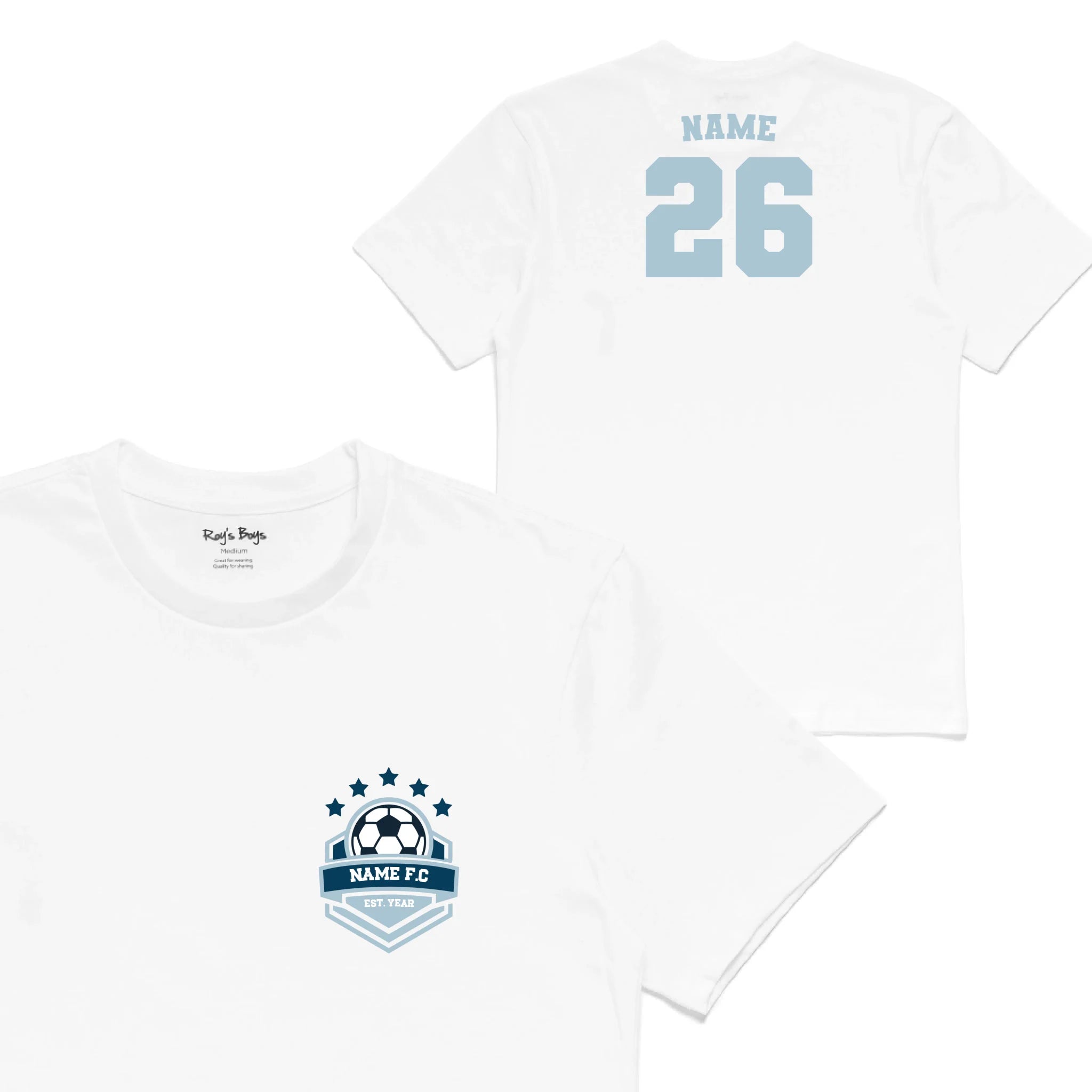 Roys Boys White T-Shirt Imagery_0001_Mens Back both-01